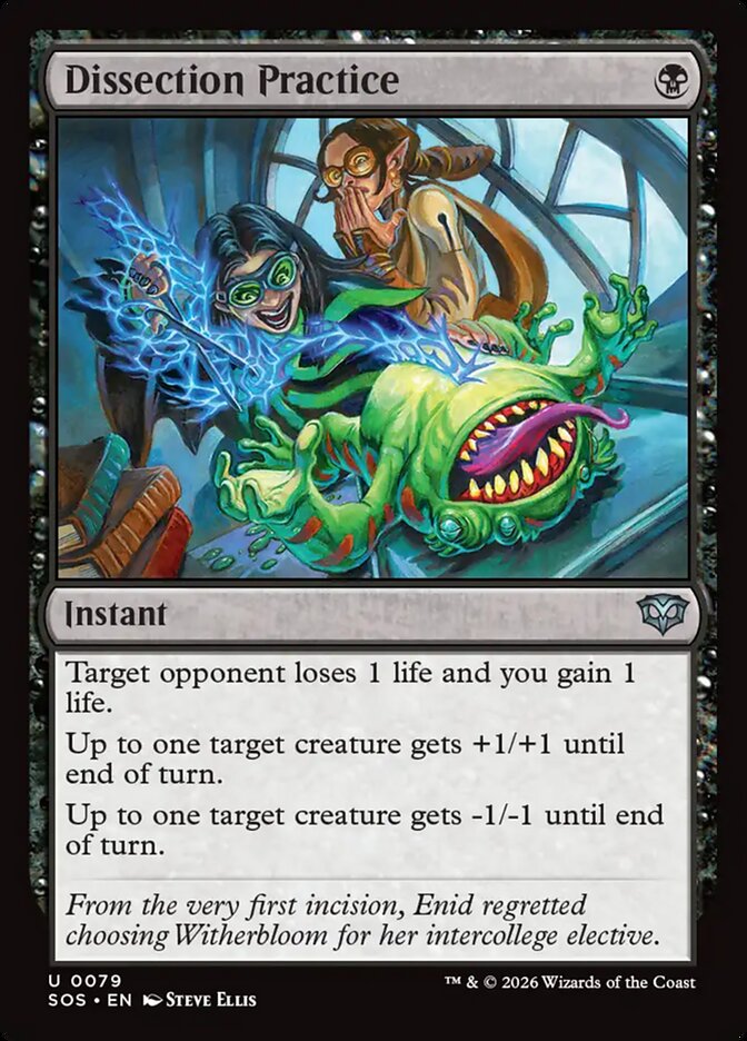Dissection Practice: Secrets of Strixhaven