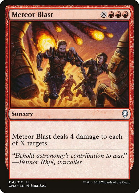 Meteor Blast: Commander Anthology Volume II