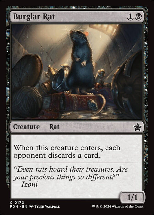 Burglar Rat - (Foil): Foundations