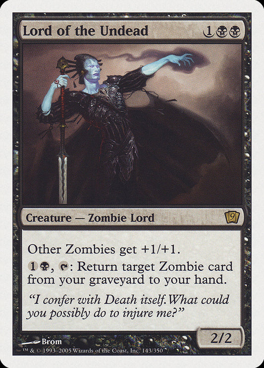 Lord of the Undead - (Foil): Ninth Edition