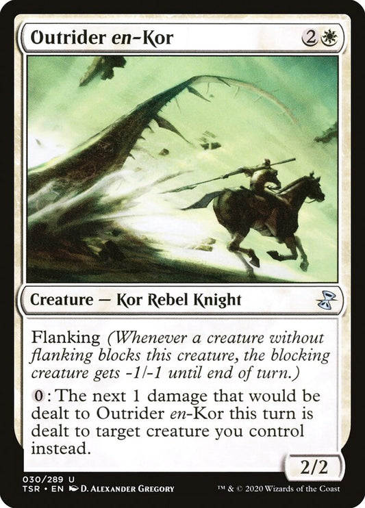 Outrider en-Kor - (Foil): Time Spiral Remastered