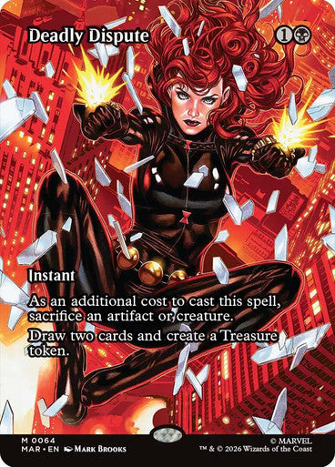 Deadly Dispute (Borderless) (#064): Marvel Universe