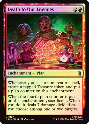 Death to Our Enemies - (Foil): Marvel Super Heroes