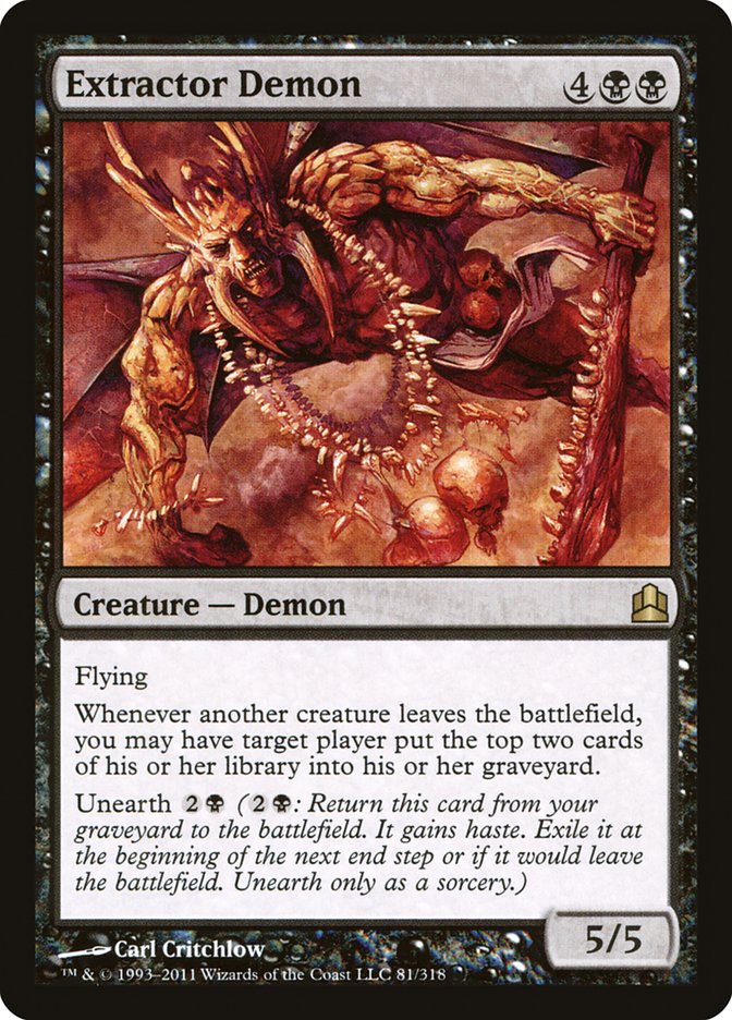 Extractor Demon: Commander 2011
