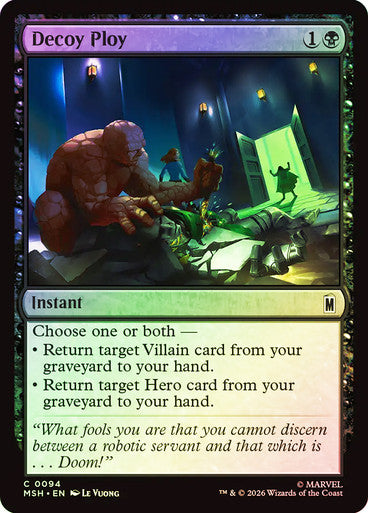 Decoy Ploy - (Foil): Marvel Super Heroes