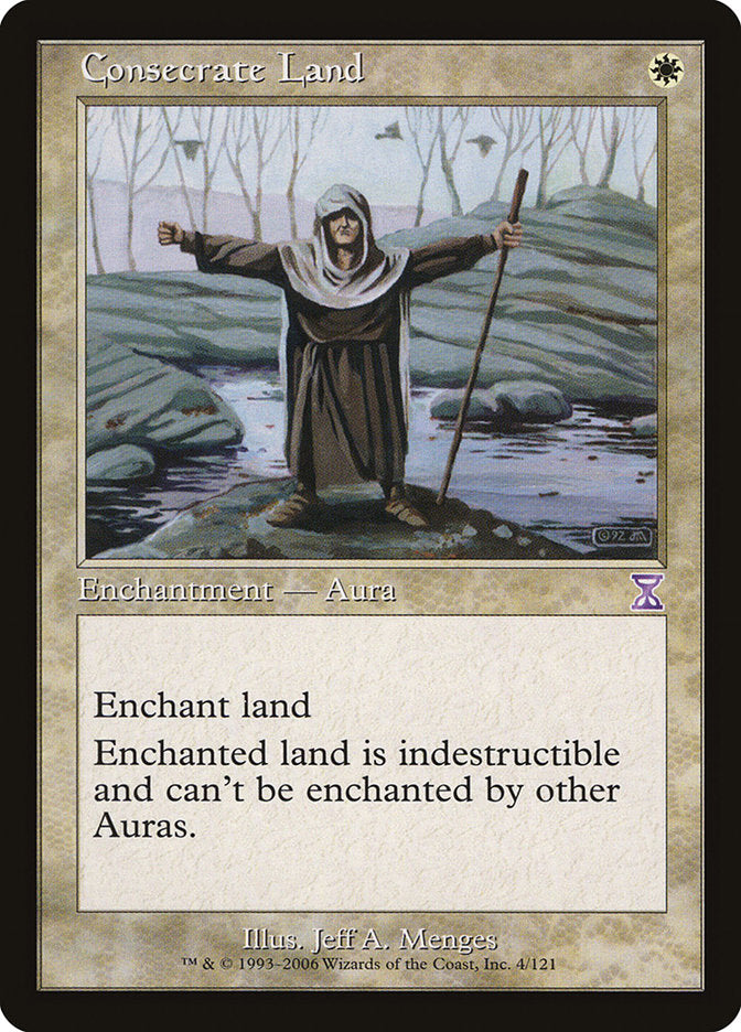 Consecrate Land - (Foil): Time Spiral Timeshifted