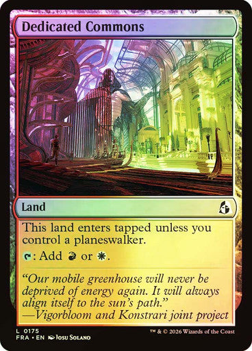 Dedicated Commons - (Foil): Reality Fracture