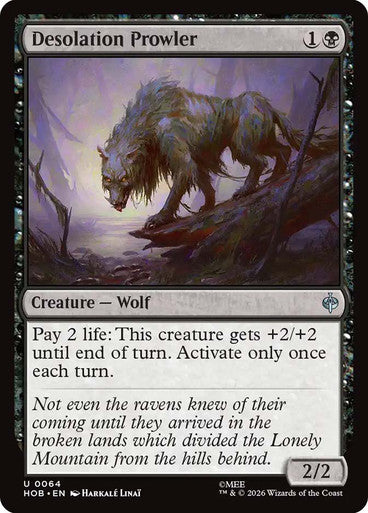 Desolation Prowler: The Hobbit