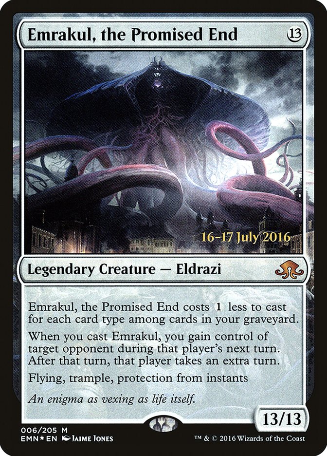 Emrakul, the Promised End - (Foil): Eldritch Moon Promos