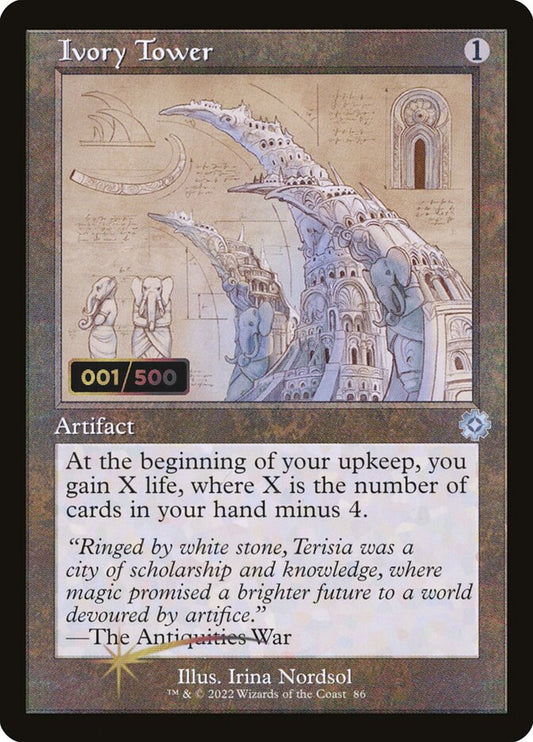 Ivory Tower - (Foil): The Brothers' War Retro Artifacts