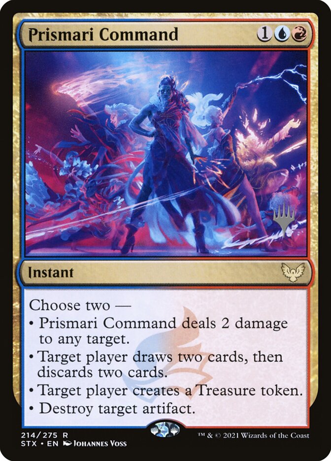 Prismari Command (Promo Pack) (Strixhaven: School of Mages): Strixhaven: School of Mages Promos