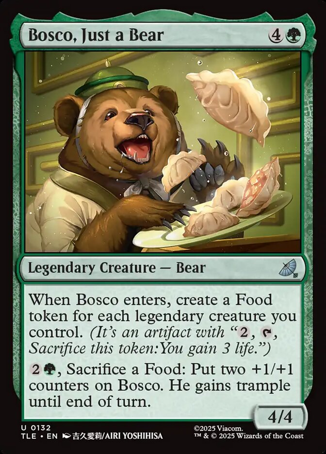 Bosco, Just a Bear: Avatar: The Last Airbender Eternal