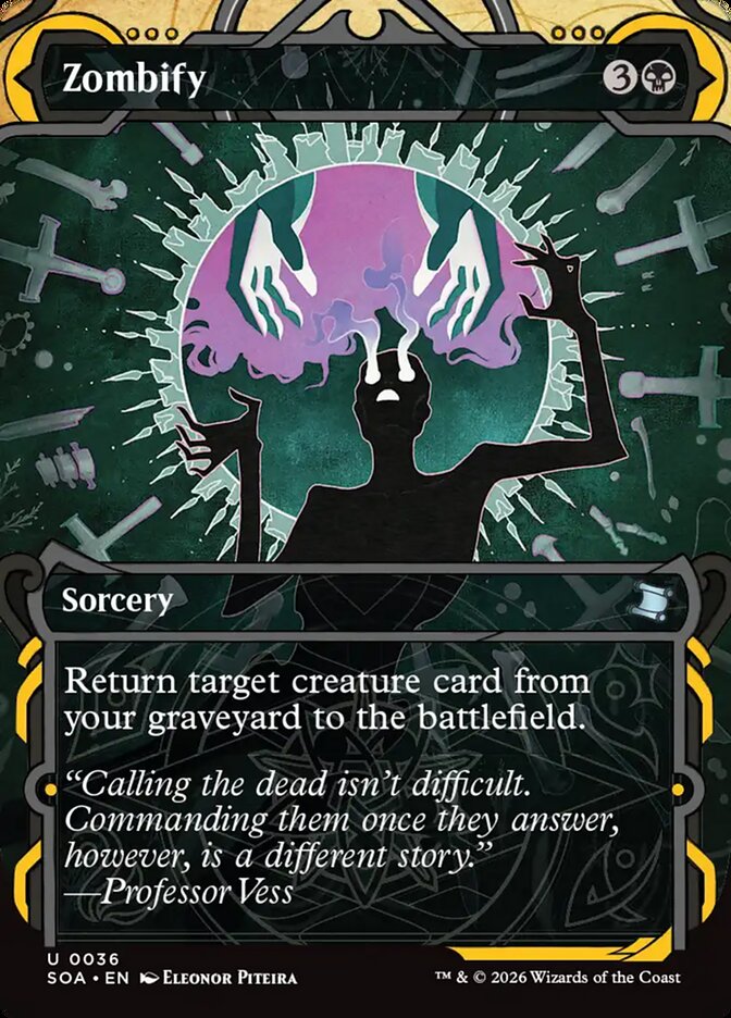 Zombify - (Foil): Secrets of Strixhaven Mystical Archive