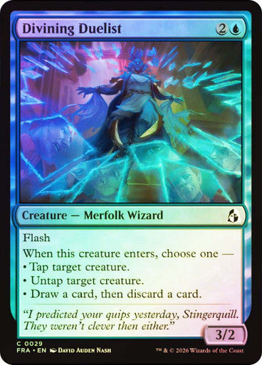 Divining Duelist - (Foil): Reality Fracture