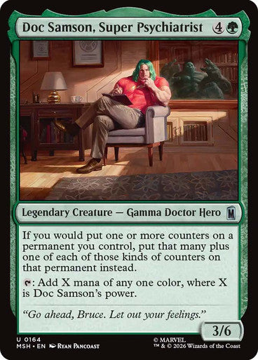 Doc Samson, Super Psychiatrist: Marvel Super Heroes