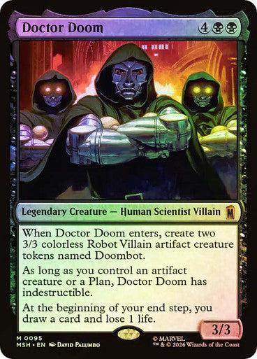 Doctor Doom - (Foil): Marvel Super Heroes