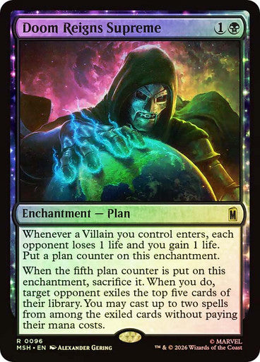Doom Reigns Supreme - (Foil): Marvel Super Heroes