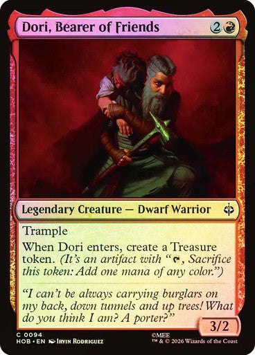 Dori, Bearer of Friends - (Foil): The Hobbit