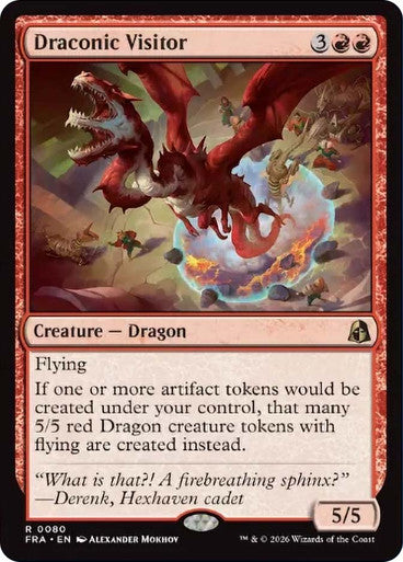Draconic Visitor: Reality Fracture