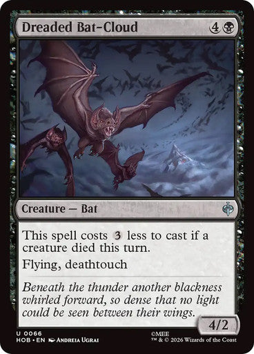 Dreaded Bat-Cloud: The Hobbit