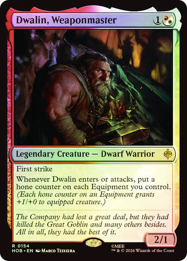 Dwalin, Weaponmaster - (Foil): The Hobbit