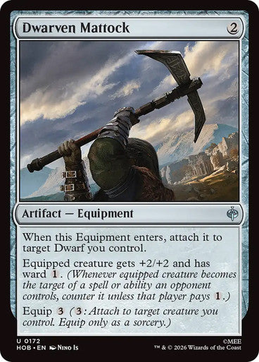Dwarven Mattock: The Hobbit