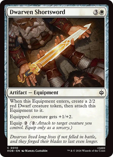 Dwarven Shortsword: The Hobbit