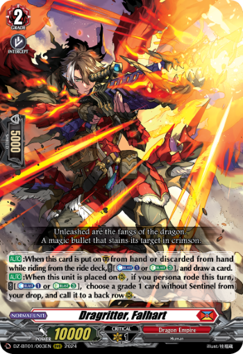 Dragritter, Falhart: DZ Booster Set 01: Fated Clash