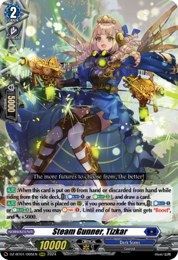 Steam Gunner, Tizkar: DZ Booster Set 01: Fated Clash