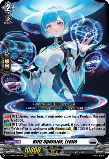 Blitz Operator, Trolle: DZ Booster Set 01: Fated Clash