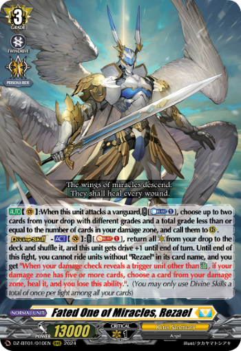 Fated One of Miracles, Rezael: DZ Booster Set 01: Fated Clash