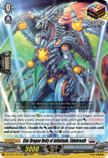 Star Dragon Deity of Infinitude, Eldobreath: DZ Booster Set 01: Fated Clash