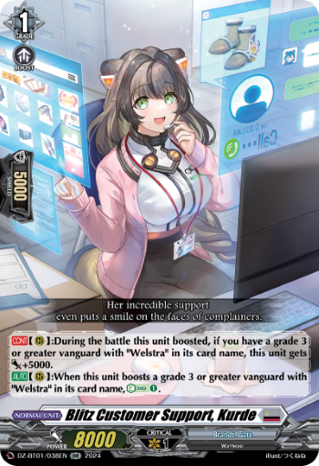 Blitz Customer Support, Kurde: DZ Booster Set 01: Fated Clash