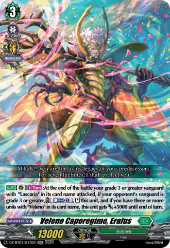 Veleno Caporegime, Erafus: DZ Booster Set 01: Fated Clash