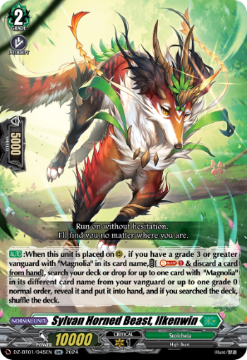Sylvan Horned Beast, Ilkenwin: DZ Booster Set 01: Fated Clash