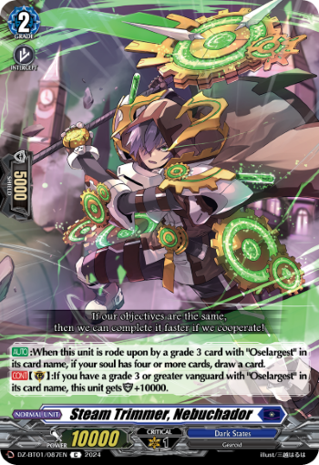 Steam Trimmer, Nebuchador: DZ Booster Set 01: Fated Clash