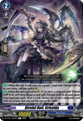 Direful Doll, Griselda: DZ Booster Set 01: Fated Clash