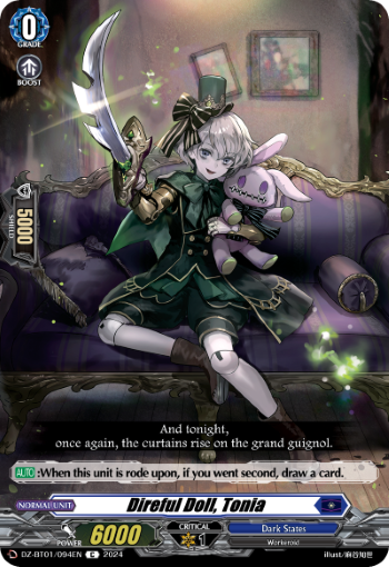 Direful Doll, Tonia: DZ Booster Set 01: Fated Clash