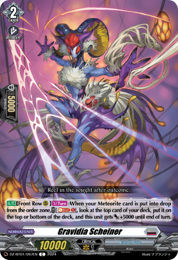 Gravidia Scheiner: DZ Booster Set 01: Fated Clash
