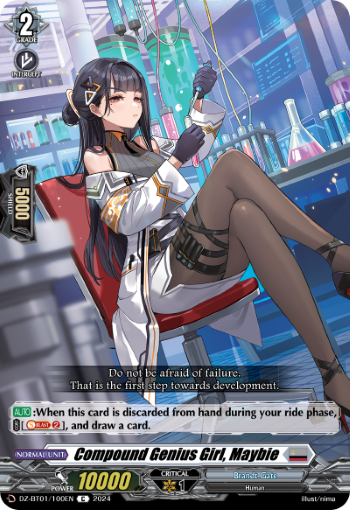 Compound Genius Girl, Maybie: DZ Booster Set 01: Fated Clash