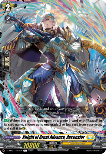 Knight of Great Advance, Ascensior: DZ Booster Set 01: Fated Clash