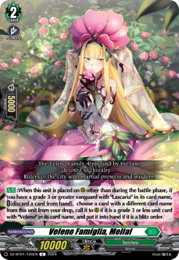 Veleno Famiglia, Melial: DZ Booster Set 01: Fated Clash