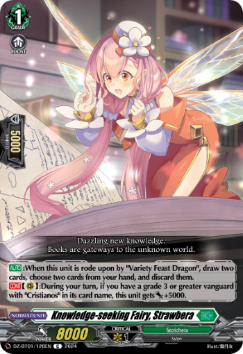 Knowledge-seeking Fairy, Strawbera: DZ Booster Set 01: Fated Clash