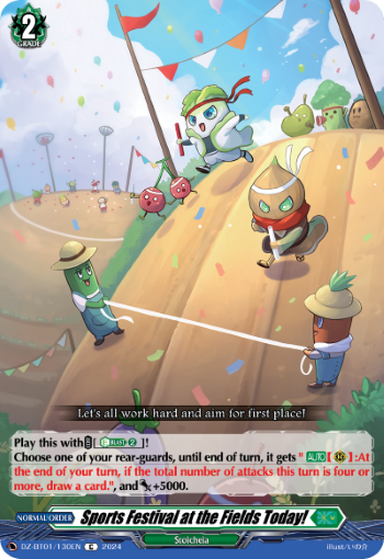 Sports Festival at the Fields Today!: DZ Booster Set 01: Fated Clash