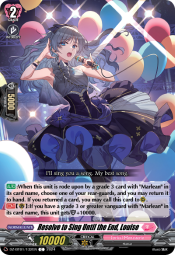 Resolve to Sing Until the End, Louise: DZ Booster Set 01: Fated Clash