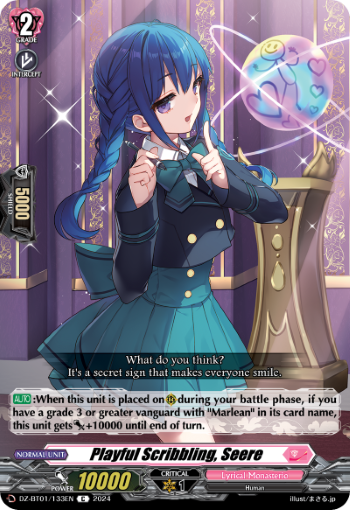 Playful Scribbling, Seere: DZ Booster Set 01: Fated Clash