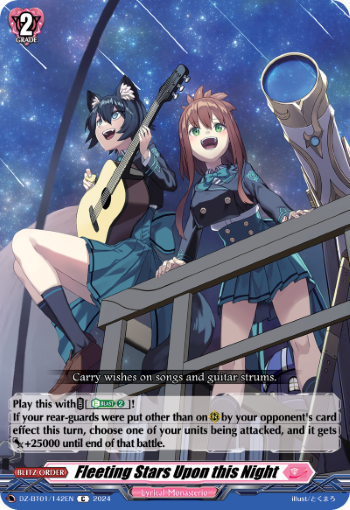 Fleeting Stars Upon this Night: DZ Booster Set 01: Fated Clash