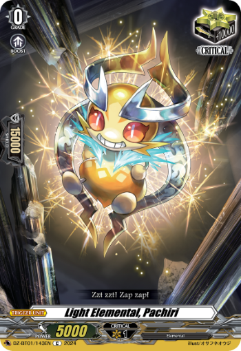 Light Elemental, Pachiri: DZ Booster Set 01: Fated Clash