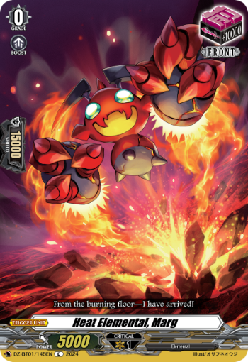 Heat Elemental, Marg: DZ Booster Set 01: Fated Clash