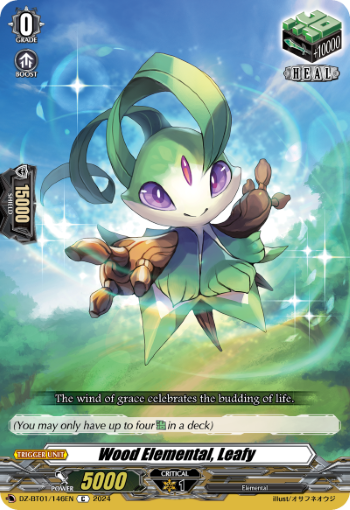 Wood Elemental, Leafy: DZ Booster Set 01: Fated Clash